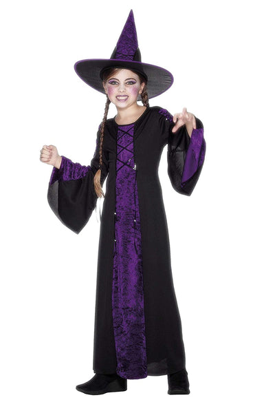 Bewitched Costume Purple With Dress & Hat