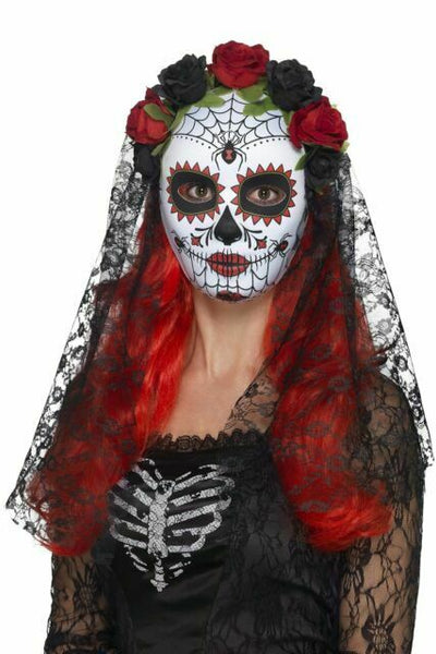 Day Of The Dead Senorita Mask