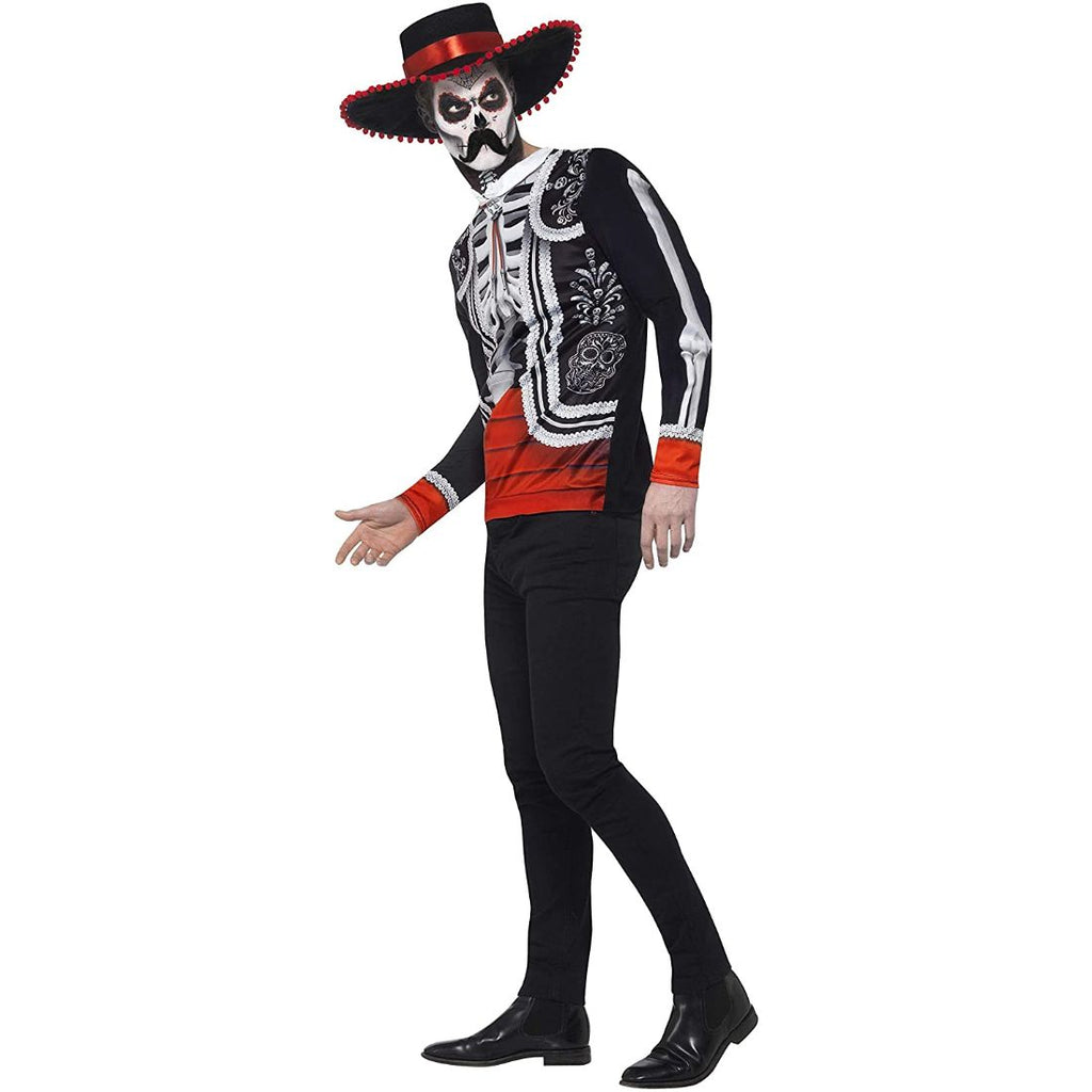 Day Of The Dead El Eñor Costume Black