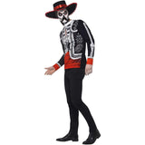 Day Of The Dead El Eñor Costume Black