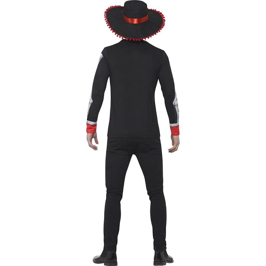 Day Of The Dead El Eñor Costume Black