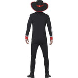 Day Of The Dead El Eñor Costume Black