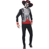 Day Of The Dead El Eñor Costume Black
