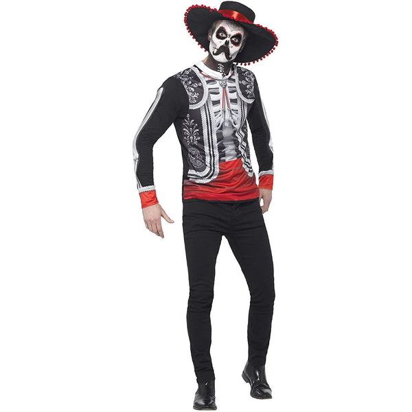 Day Of The Dead El Eñor Costume Black