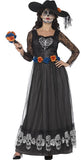 Day Of The Dead Skeleton Bride Costume