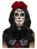Day Of The Dead Glamour Make-Up Kit Aqua With Black