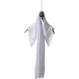 Animated Hanging Skeleton Black Light Up Eyes & Voice 96x40