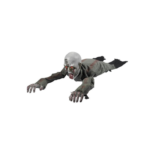 Animated Crawling Zombie Moving Arms & Light Up Eyes110x30x