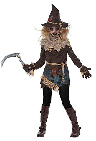 Creepy Scarecrow Girls Costume