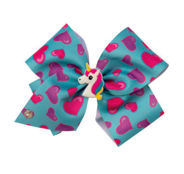 JoJo Siwa Blue Bow with Charm