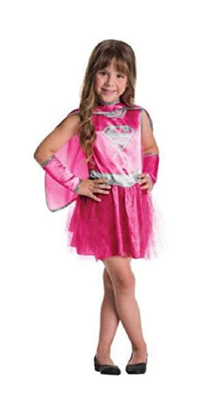 Tutu Pink Kids Supergirl Costume