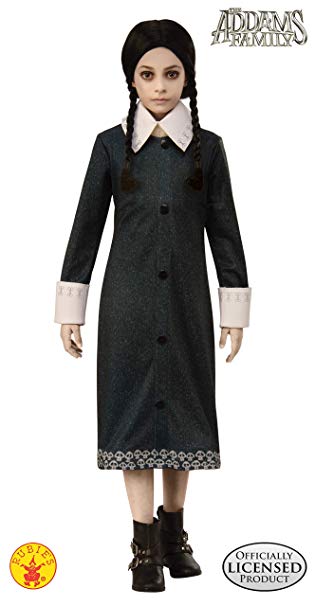 The Addams Family Wednesday Dress Girl Costume