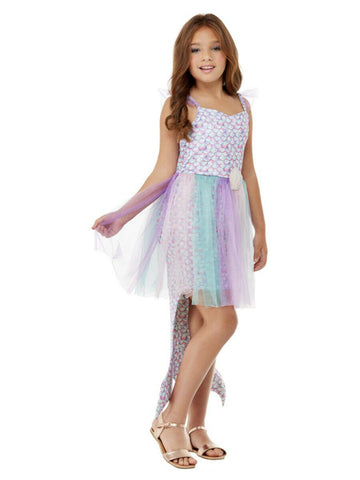 Seashell Mermaid Purple Dress