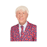 Posh Politician Kit Blonde Wig Tie & Rosette Badge