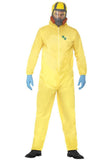 Breaking Bad Costume Yellow with Hazmat Suit