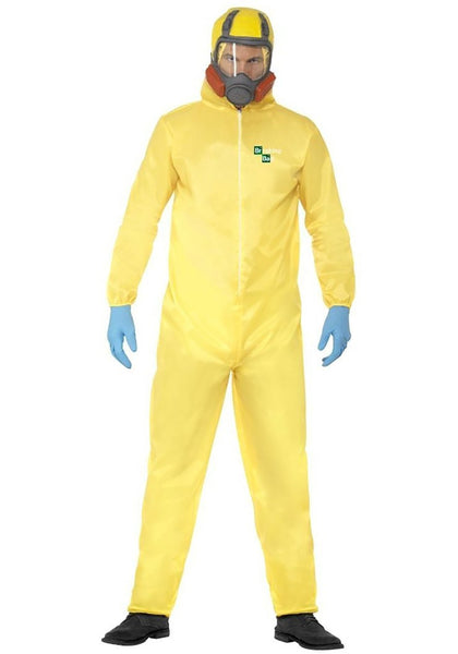 Breaking Bad Costume Yellow with Hazmat Suit