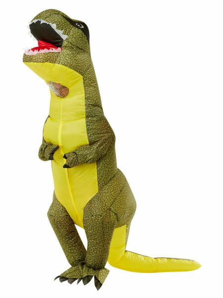 Inflatable T-Rex Costume Green All In One