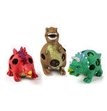 Novelty Squeeze Dinosaurs Assorted Designs 9cm