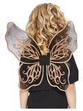 Dark Botanicals Butterfly Wings Gold with Glitter