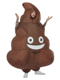 Inflatable Poop Costume Brown All In One