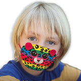 TY Kids Face Mask Leopard Dotty Multicolor