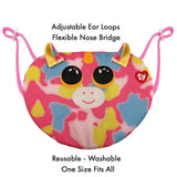 TY Kids Face Mask Unicorn Fantasia Multicolor