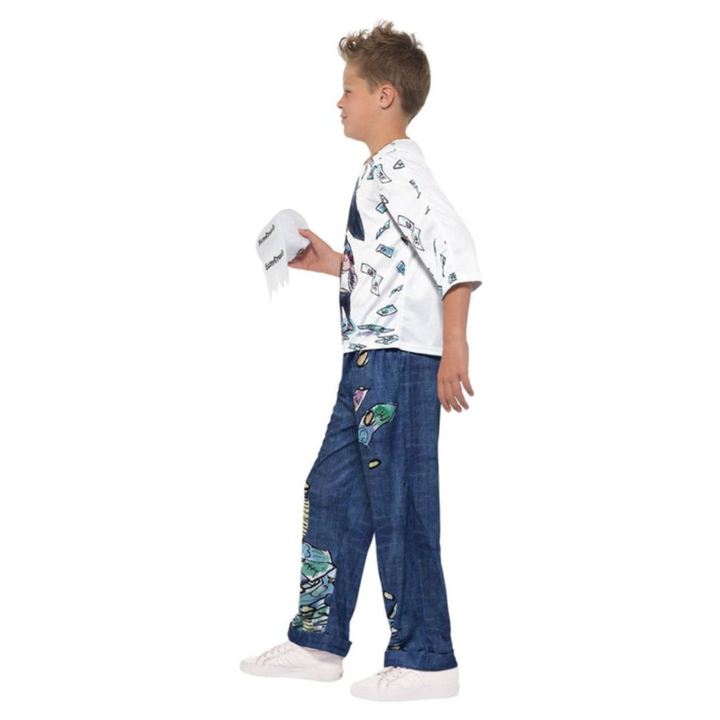 David Walliams Billionaire Boy Child Costume
