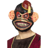  Zombie Toy Monkey Mask Brown EVA With Fur