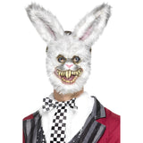 White Rabbit Mask With Fur
