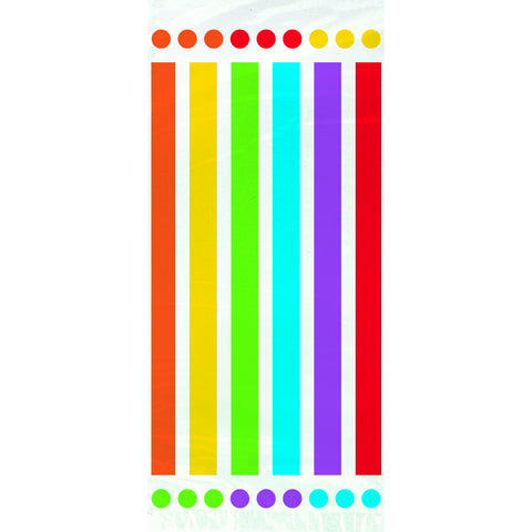 Rainbow Birthday Printed Cello Bags