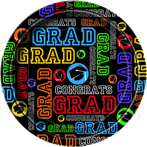 Grad Party Plates