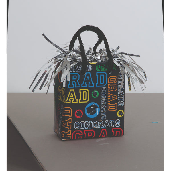 Grad Party Mini Gift Bag Balloon Weight 