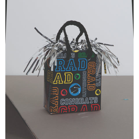 Grad Party Mini Gift Bag Balloon Weight 