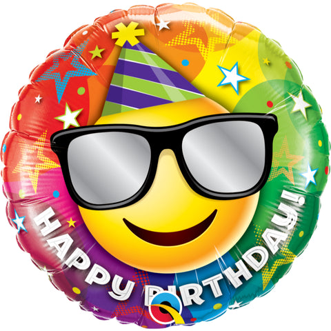 Birthday Smiley Foil Balloon  