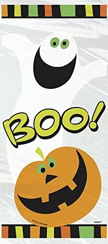 Pumpkin Boo 20pcs Printed Cello Bags