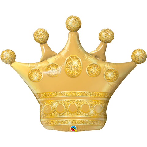 Golden Crown Super Shape Foil Balloon