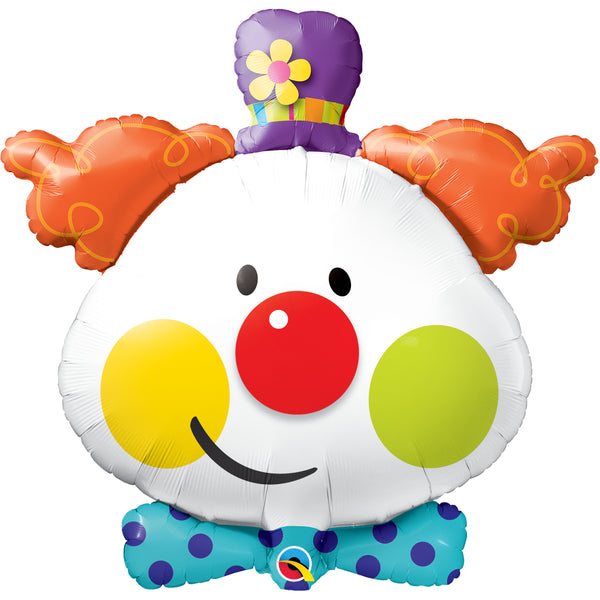 Shape Cute Clown Foil Balloon
