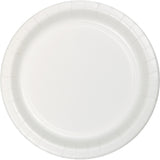  Touch Of Color White Round Luncheon Plate 