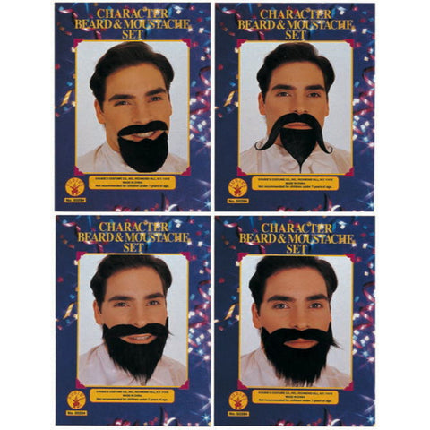 Character Beard & Moustache Set