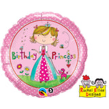 Rachel Ellen-Birthday Princess  Foil Balloon 