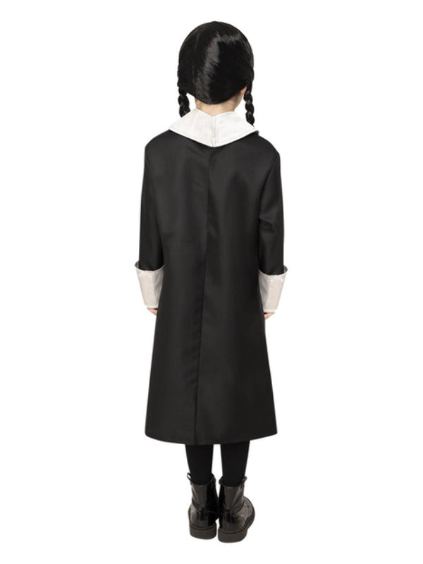 Addams Family Wednesday Costume, Dress & Wig