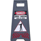 Zombie Crossing Sign & Tape