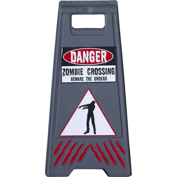 Zombie Crossing Sign & Tape