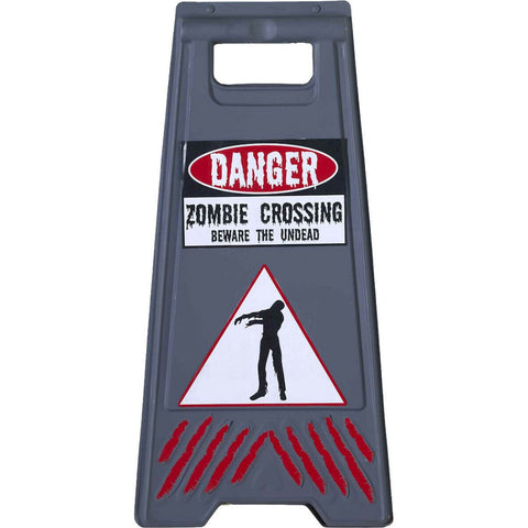 Zombie Crossing Sign & Tape