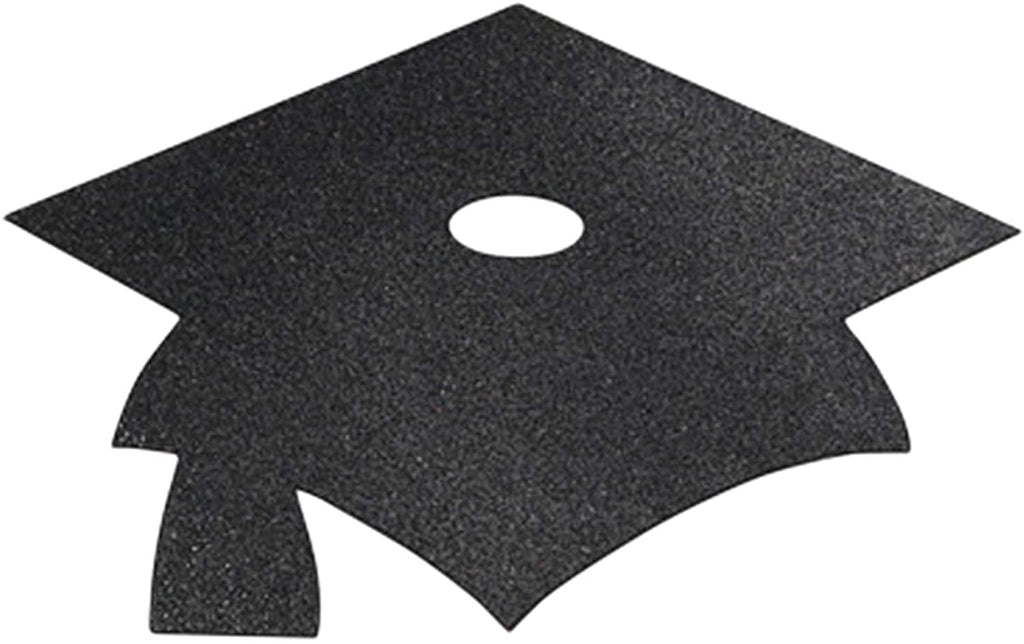 Power Panel Display Assrtd Glitter Mortarboard Cutouts