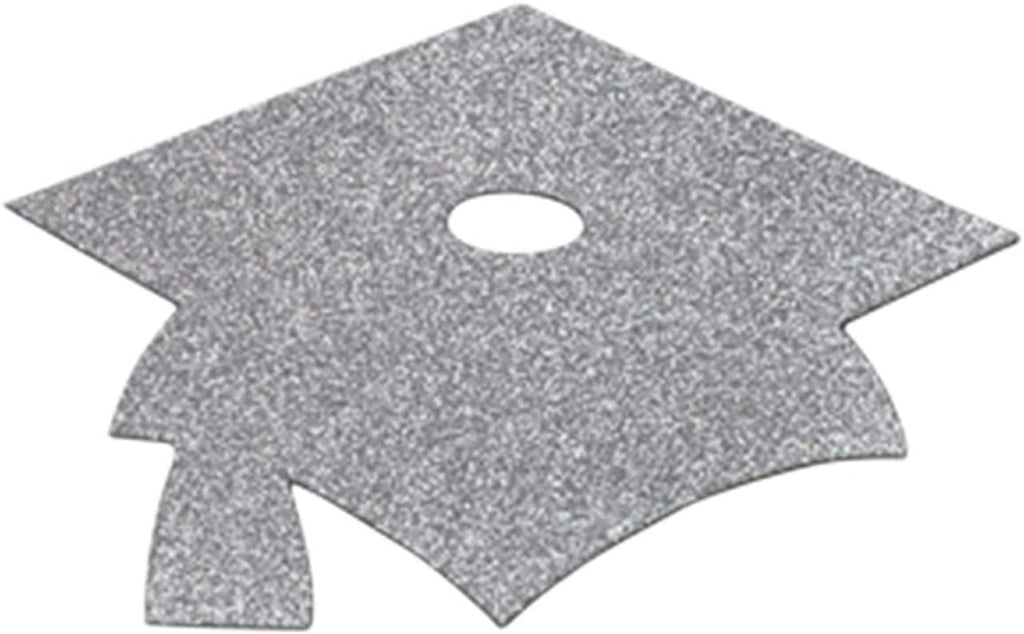 Power Panel Display Assrtd Glitter Mortarboard Cutouts