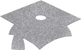 Power Panel Display Assrtd Glitter Mortarboard Cutouts