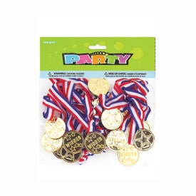 Winner Medals 24ct