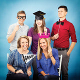 Graduation Décor Photo Booth Props 10pcs