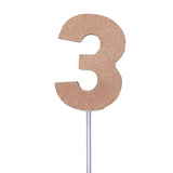 Diamond Cake Toppers with 4in Stick #3
